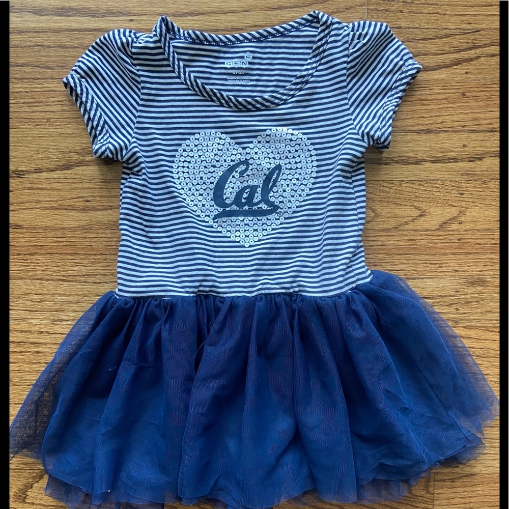 Gen2 EUC cal bears cheerleader outfit sz 4T rare - Picture 1 of 3